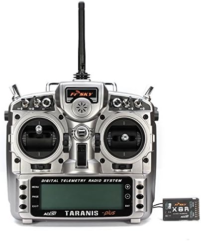 FrSky ACCST Taranis X9D PLUS 16CH 2.4GHz Transmitter with X8R Remote Control Toys Parts