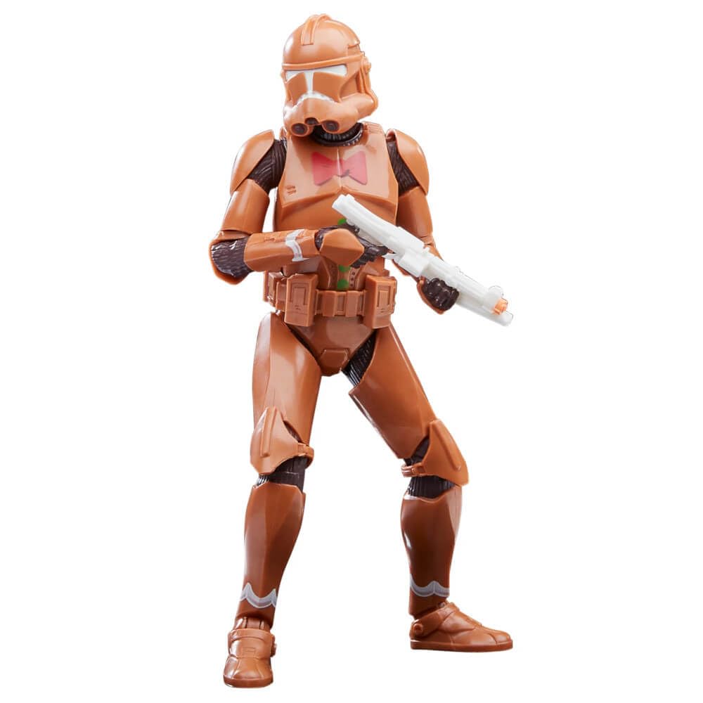 Star Wars The Black Series Phase II Clone Trooper (Holiday Edition) 6-Inch F5610 Multicolored Collectible Figure Ages 4 and Up