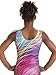 GK Girls Gymnastics Leotards Rainbow Fields Dance Ballet One Piece (CM, Pink)