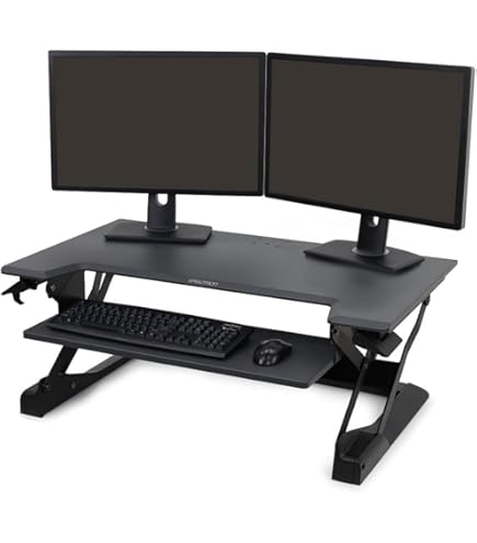 7438.エルゴトロン WorkFit デュアル キット 97-934-085 Ergotron WorkFit Universal - twin monitor kit - black - 97