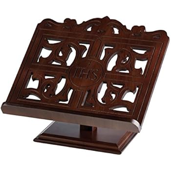 thumbnail image 2 of Onate Wood Caved Bible/Missal Stand - [Wholesale]Chistian 2 of 11