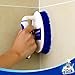 MR.SIGA Heavy Duty Scrub Brush with Comfortable Grip, Cleaning Brush for Bathroom, Shower, Sink, Floor, 2-Pack