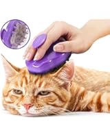[CAT BRUSH] Extra Soft Silicone Pins &ndash; Grooming & Shedding Massage Brush for Short & Long Hair