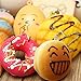 Random 20 pcs Jumbo Medium Mini Soft Squishy Cake/Panda/Bread/Buns Phone Straps