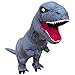 LUCKYSUN Adult Dinosaur shape Inflatable Costume T-rex Pterosaur Scale With Exclusive Drawstring Bag