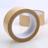Young Wolf 50mm x 50m Picture Frame Backing Tape Chestnut Brown Self Adhesive view 3