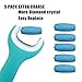 5 Pack Extra Coarse Pedicure Rollers Amope Wet Dry Compatible Amope Refill Compatible with Amope Pedi Perfect Wet Dry Foot File
