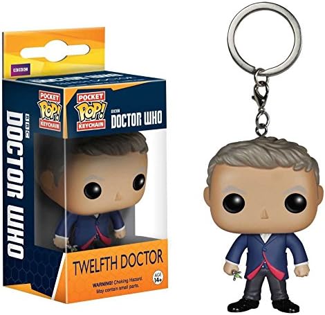 Funko POP Pocket Keychain Doctor Who Vinyl Action Figure: Marvel - Twelfth Doctor
