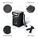 Tchipie Car Trash Can Garbage Bin, Vehicle Trash Bag Hanging, Auto Trash Container Trashcan, Truck Trash Can with Lid and Storage Pockets 1.24 Gallons- Waterproof, Removable and Washable Liner