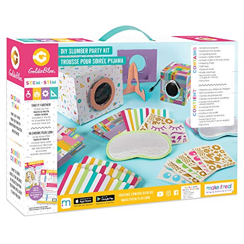 Make It Real GoldieBlox DIY Slumber Party Movie Night STEM Toy