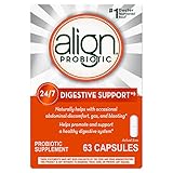 Align Probiotics Supplement, 63 Capsules, Gluten Free Digestive Support for Adult Men and Women