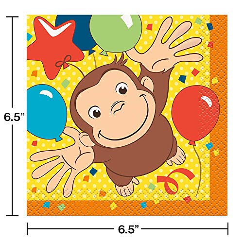 Paquete De Fiesta De Cumpleaños De Jorge El Curioso - Incluye