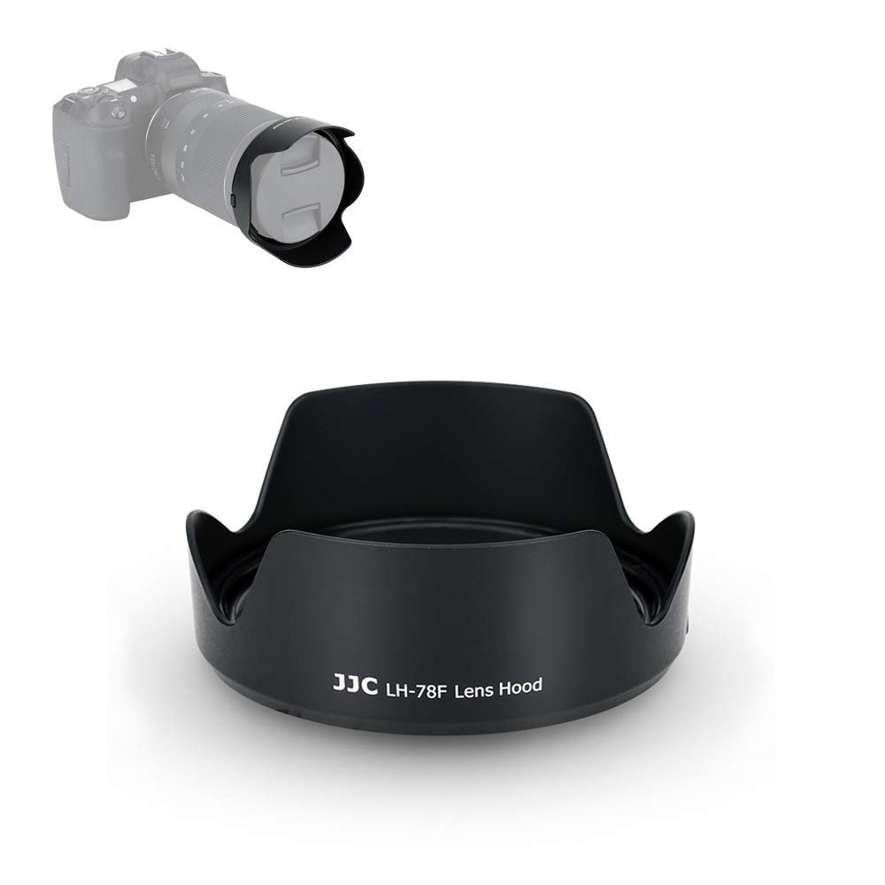 JJC Dedicated Lens Hood for Canon RF 24-240MM F4-6.3 IS USM Lens Replaces Canon EW-78F Lens Hood