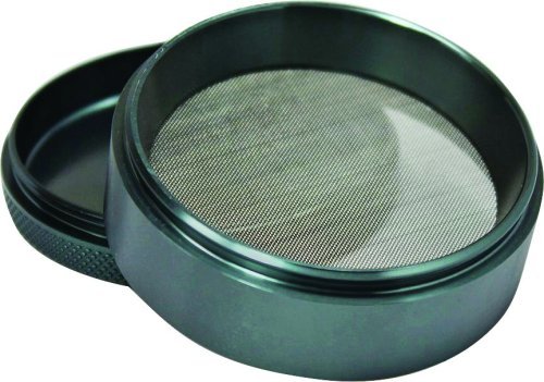 Sharp Stone Official Authentic Large 4 Piece Grinder Hard Top 2.5 Inches Grey + Free Performance Technology Wrist Band