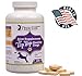 GLUCOSAMINE for Dogs 800mg Hip and Joint Supplement with MSM Chondroitin and Vitamin C - 120 BEEF flavor HIGH STRENGTH Natural Chewable JOINT AID Tablets For Dog Arthritis Pain Relief & Hip Dysplasia