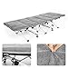 Niceway Portable Grey Mattress Sleeping Pad, Strong Stable Collapsible Great for Camping, Traveling and Home Lounging
