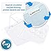 2 x Mesh Bath Toy Organizer Set + 6 Ultra Strong Suction Hooks - Bathtub Toy Storage Organizer + Large Storage Net Bag with Pockets for Shower Accessories - Cosmetics - for Kids and Adults