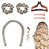 Heatless-Hair-Curlers-for-Long-HairSoft-Foam-Hair-RollersNo-Heat-Silk-Ribbon-Hair-Rollers-Sleeping-Soft-HeadbandWaves-Formers-DIY-Hair-Styling-Tools-for-Long-Medium-Hair Heatless Hair Curlers for Long Hair,Soft Foam Hair Rollers,No Heat Silk Ribbon Hair Rollers Sleeping Soft Headband,Waves…