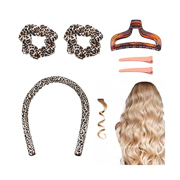Heatless-Hair-Curlers-for-Long-HairSoft-Foam-Hair-RollersNo-Heat-Silk-Ribbon-Hair-Rollers-Sleeping-Soft-HeadbandWaves-Formers-DIY-Hair-Styling-Tools-for-Long-Medium-Hair Heatless Hair Curlers for Long Hair,Soft Foam Hair Rollers,No Heat Silk Ribbon Hair Rollers Sleeping Soft Headband,Waves…