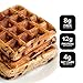 KNOW Foods Gluten Free Waffles, Chocolate Chip, Low Carb, Keto + Paleo Friendly - 4 count (Frozen)