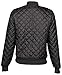 9 Crowns AG Womens Quilted Bomber Jacket Essentials-Black-Medium