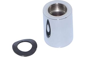 BID4ZE CNC Heel Shifter Eliminator Shaft Spacer Cycle Parts Chrome for Harley Touring Road Street Tour Glides 1980-2023