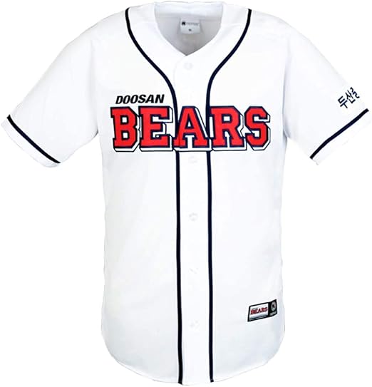 Doosan Bears Pro Baseball Jersey 두산베어스 KBO Korean Clothing