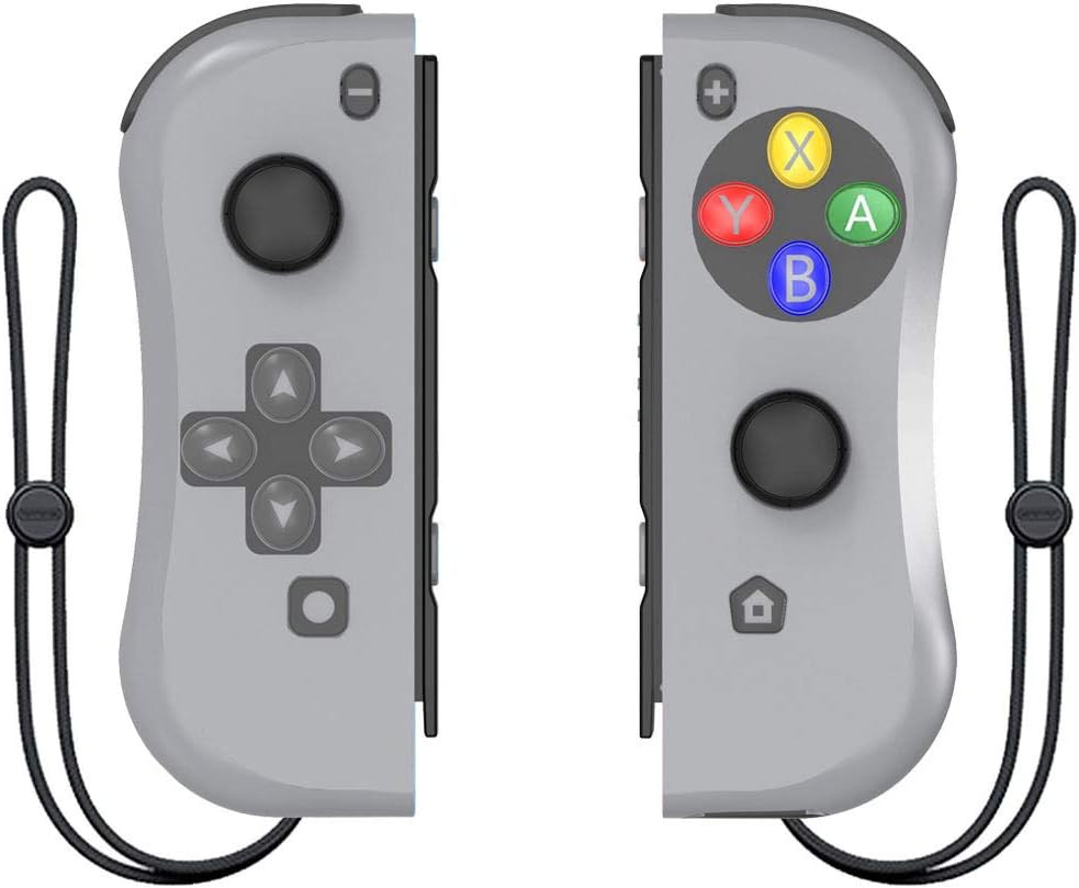 Amazon Co Jp Joy Con Nintendo Switch交換用コントローラー 任天堂スイッチコンソール 有線 ワイヤレスl R スイッチリモコンに対応 Sw0001dgrey ゲーム