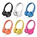 Kids Headphones, Gorsun Lightweight Stereo Foldable Wired Headsets for Kids Adults Adjustable Headband Headset for Cellphones iPhone Laptop Computer Mp3/4 Earphones(Pink)