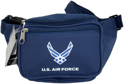 Military Style Fanny Fannie Hip Waist Pack Bag (Airforce, Navy)