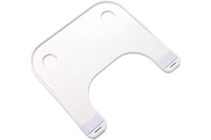 Detachable Thicken Wheelchair Tray Board with Specifications, Portable Elderly Dining Table for Home Use (White)