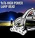 Rechargeable LED headlamp,Brightest and Best 9 LED Headlamp 45000 Lumen Zoomable Waterproof CREE Headlamps Waterproof Hard Hat Light, Bright Head Lights, Running or Camping headlamps ...