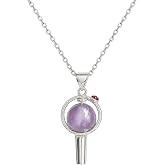 Purple U Pendant Necklace Women Outfit Merchandise Jewelry Gifts Merch