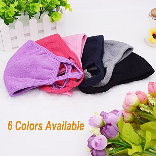3 Pcs Activated Carbon Anti Dust Face Mouth Mask, WITERY Warm Anti Dust Mask Anti-fog Mask Antibacterial Activated Carbon Earloop Mouth Mask Face Masks for Men Women - Thumbnail 5