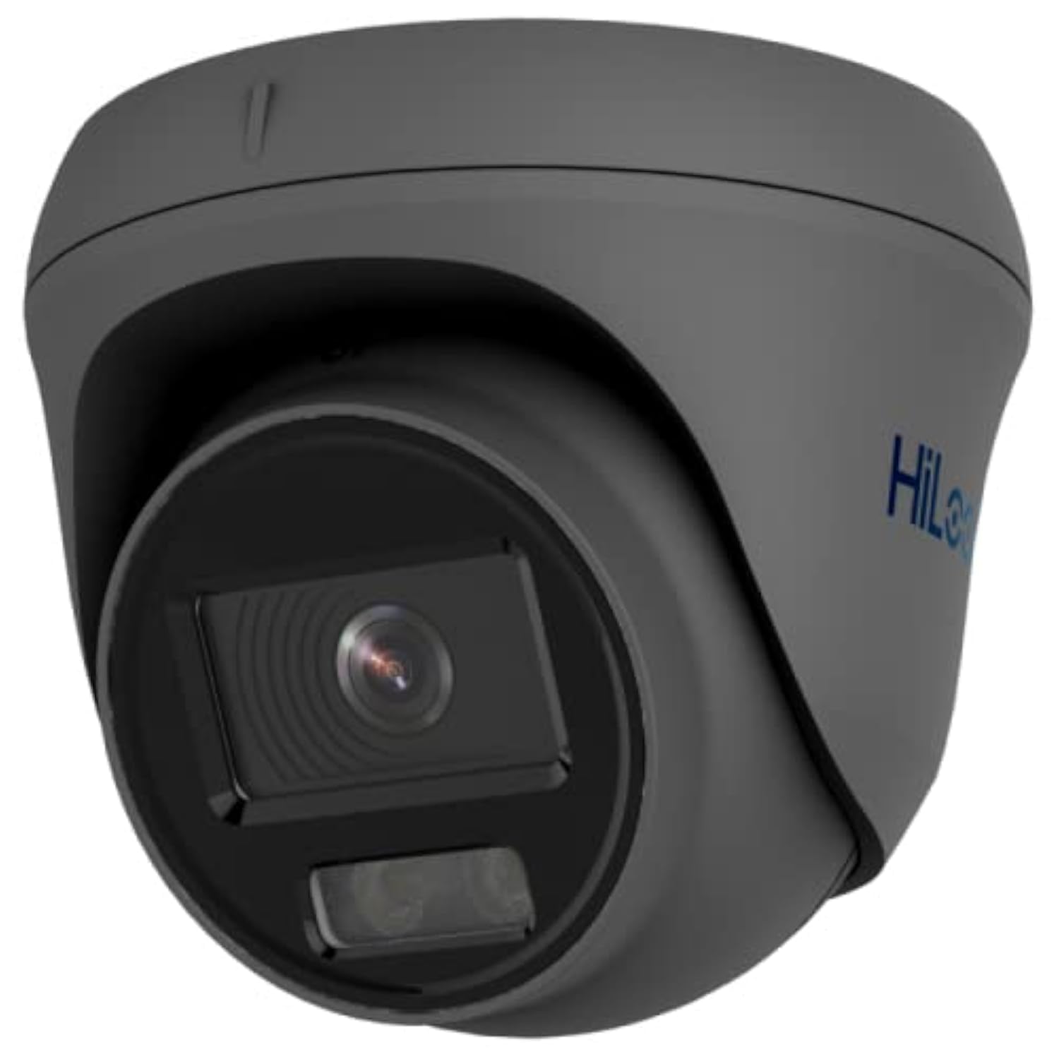 HiLook IPC-T259H-(2.8 mm) 5MP ColorVu Lite Fixed Turret Network POE IP Camera IP67 24/7 Colour - Grey