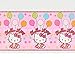 Amscan Hello Kitty Balloon Dreams Plastic Table Cover, 54 by 96-Inch