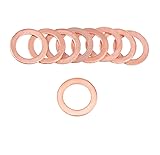 YXQ 12x16x1.5mm Copper Crush Washer Flat Ring Seal