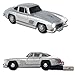 Click Car CCS660547 Mercedes Benz 300SL 16GB USB Stick, Silver