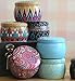Alotm 6 Pcs Tinplate Empty Tins, Candy Box Retro Home Kitchen Storage Containers, 2.75x1.96 inc Reusable Tin Cups Jars for Tea, Candy, DIY Candles, Dry Storage, Wedding Party Favors, and Gifts