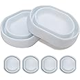 Bed Bug Interceptors | Bed Bug Interceptor Traps | Bed Bug Trap | Insect Trap, Monitor, and Detector for Bed Legs (White - 4 pcs)