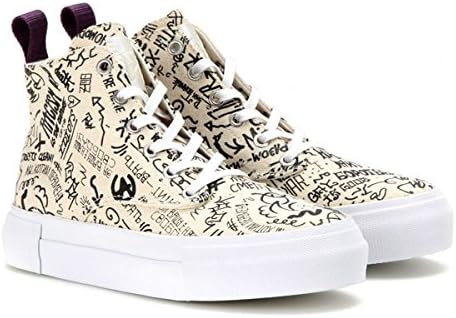 Amazon エイティーズ Eytys メンズ Odyssey Canvas キャンバス レースアップスニーカー 厚底 スリッポン カラー Kyivcream サイズ 43 並行輸入品 Eytys エイティーズ シューズ バッグ