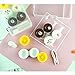 Contact Lens Case Travel Cute Animal Contact Lens Case Leak Proof Contact Lens Cases and Holder Dust Proof Contact Lens Holder Contact Lens Immersion Kit