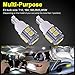 YITAMOTOR DE3175 31mm LED Festoon Bulb White Error Free Super Bright 6000K 3030 Chipsets for Car Interior Dome Map Door Light 3021 3022 3175 6428 16 Pack