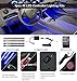 Led Interior Car Lights, Controller Led Lights for Cars, Waterproof Multicolor Music Underglow Lighting Kits with Wireless Control and Sound Active Function, Car Charger Included, DC 12Vthumb 3