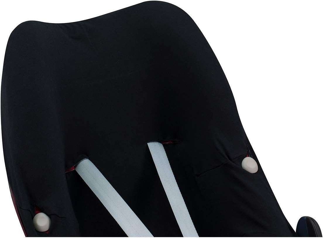 JYOKO KIDS Baby car seat cover liner made cotton compatible with Maxi Cosi Bebé Confort Pebble (Black Series) - Image 4