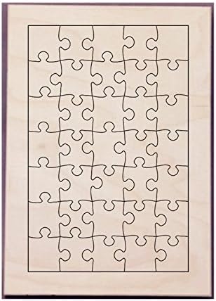 Puzzle Maker Die Make Puzzle26x17cm-35PCS Seel Rule Puzzle Die Size 11.7"x8.3"x5/8"