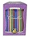 Ner Mitzvah Dripless Chanukah Candles Standard Size, Metallic Multicolored Hanukkah Candles Fits Most Menorahs, Premium Quality Wax for All 8 Nights of Hanukkah - Count 45