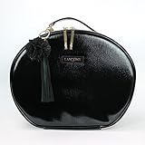 Lancome Le Parisian Cosmetic Faux Leather Train Case, Black