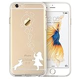 iPhone 6 Plus Case, Cartoon iPhone 6 Plus Case, ESR Clear Soft TPU Back Cover Bumper [Ultra Thin] [Slim Fit] Protective Case with Cute Print for 5.5 inches iPhone 6s Plus / 6 Plus (Blow Bubbles)