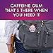 5 GUM Alert Caffeine Fruit Chewing Gum, 8 Pieces (8 Pack)